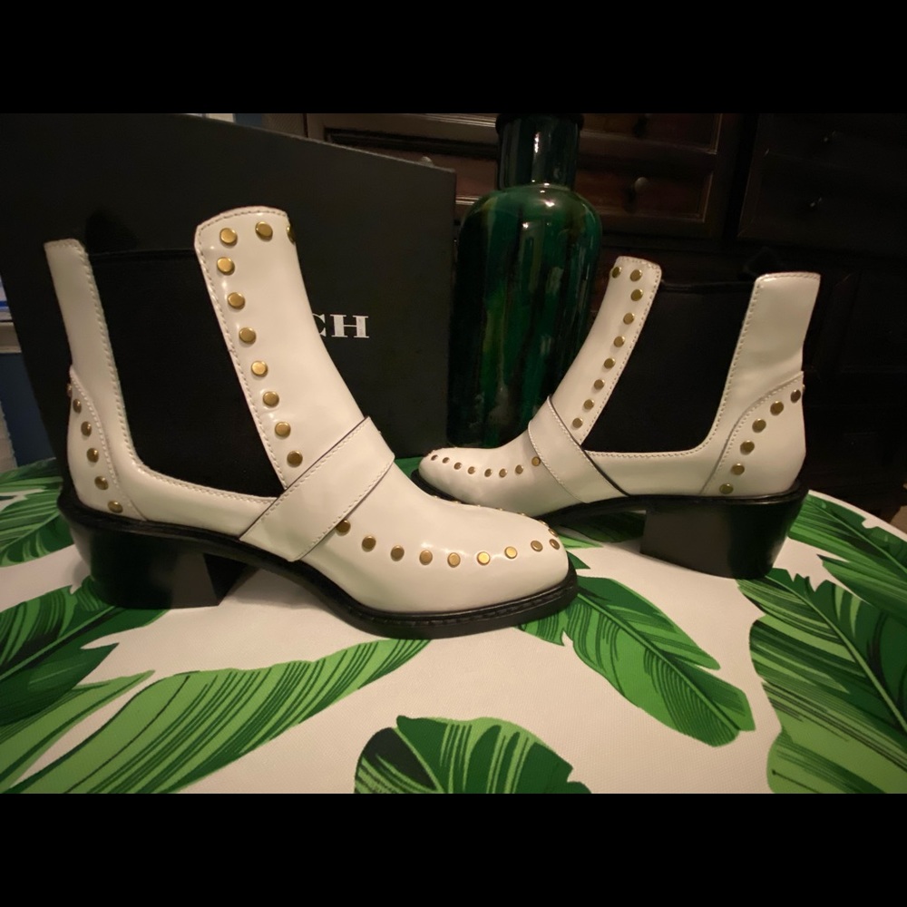 NWB Coach booties Sz 5.5 - Picture 7 of 15
